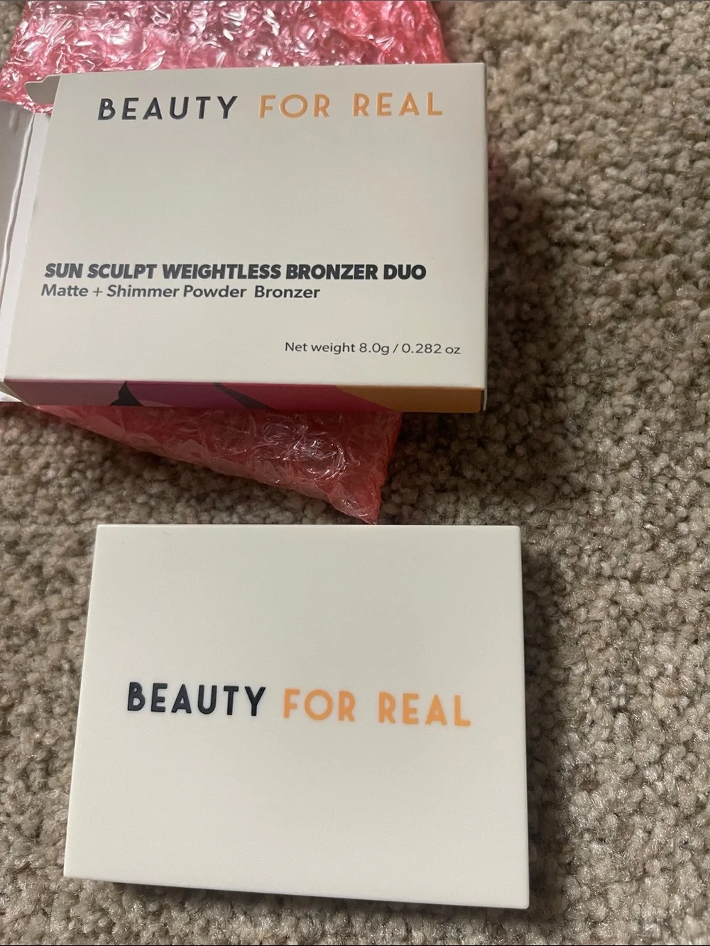 Sun Sculpt Weightless Bronzer Duo - Peachy Tan